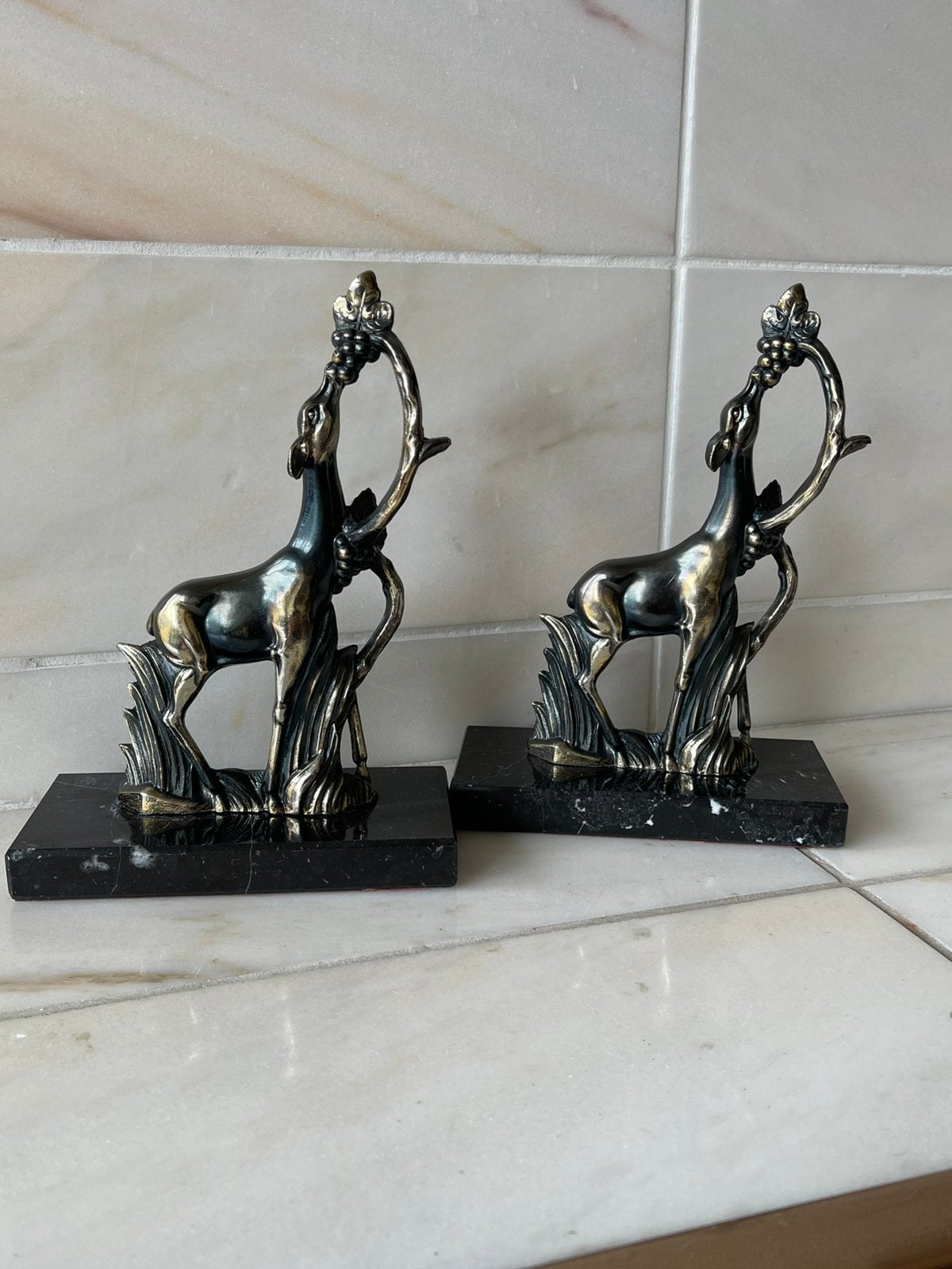 Bronze belden , herten, Ophalen of Verzenden, Zo goed als nieuw