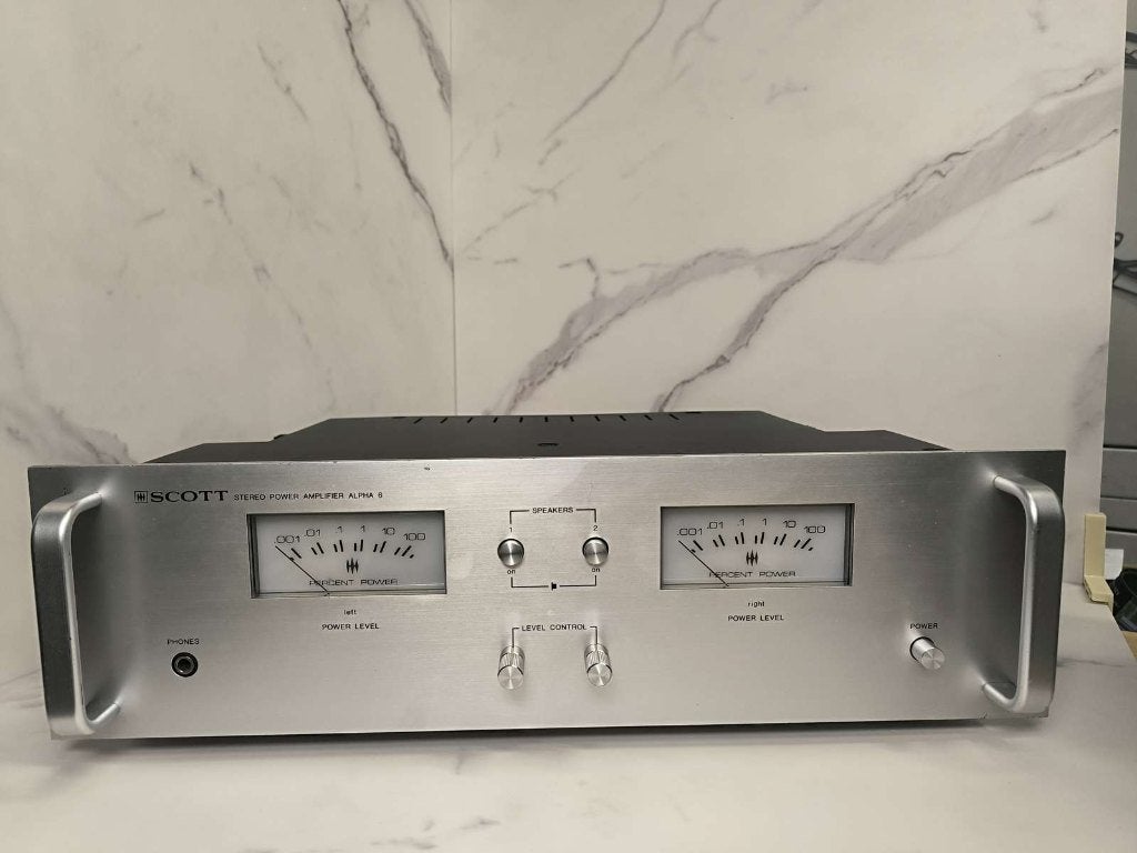 ampli vintage Scott ALPHA 6, Enlèvement ou Envoi, Comme neuf, 60 à 120 watts, Autres marques