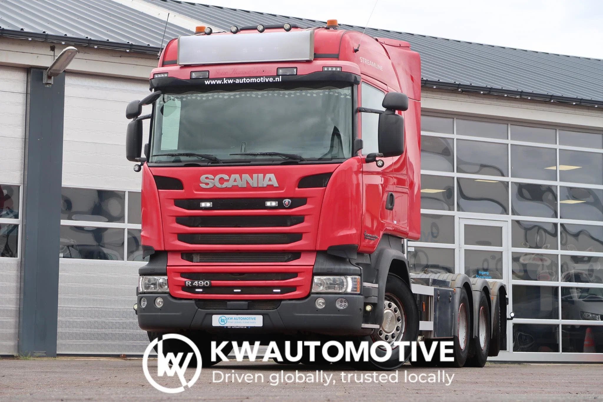 Scania R490 8X4*4/ RETARDER/ FULL AIR/ JOAB 24T HOOK/ ETC.., Auto's, Vrachtwagens, Automaat, Achterwielaandrijving, Scania, Bedrijf
