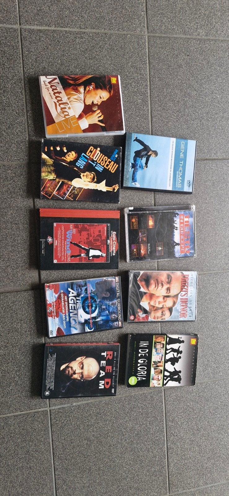 verschillende dvds en cds, Diversen, Rommelmarktspullen, Ophalen of Verzenden