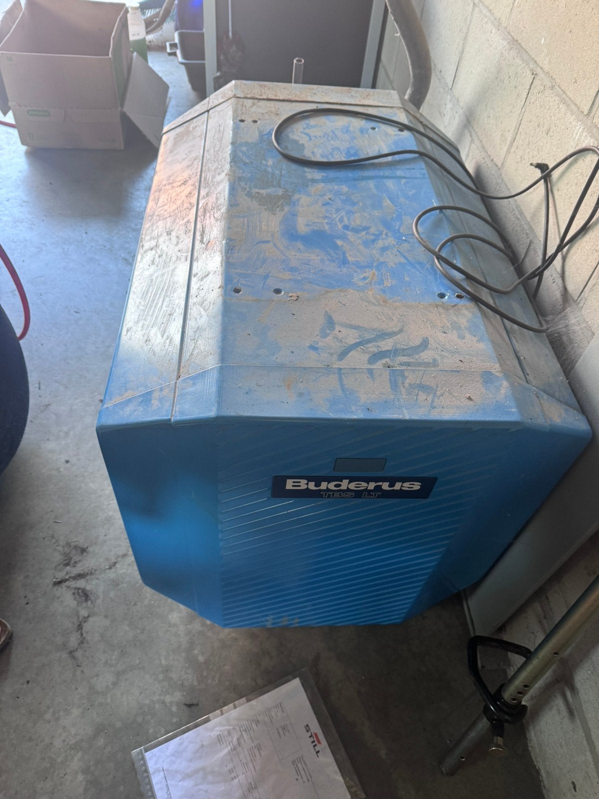 Buderus boiler, Enlèvement, Utilisé