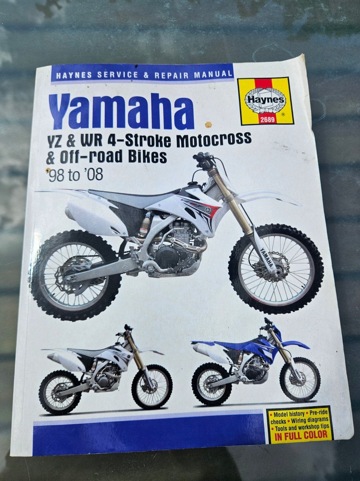 Hanynes service and repair Manual Yamaha WR450, Motoren, Handleidingen en Instructieboekjes, Ophalen, Yamaha