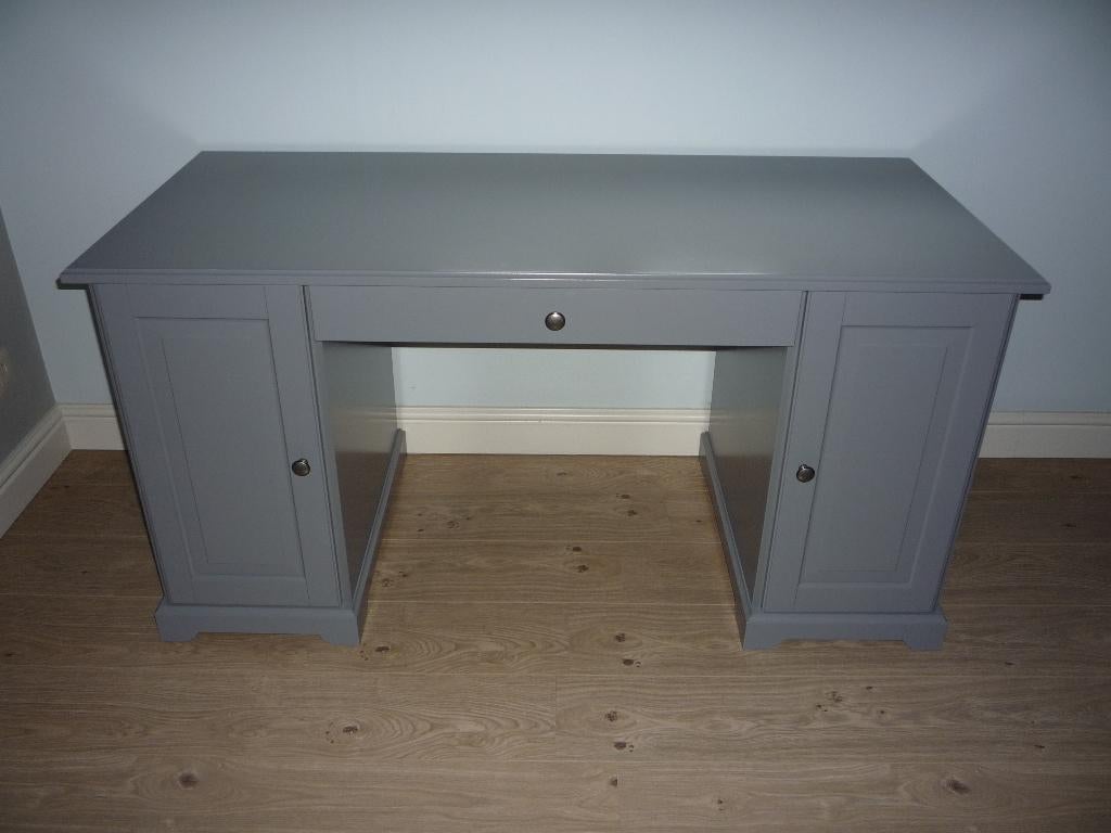 Bureau, Ophalen, Hout, Schoolbureau, Zo goed als nieuw