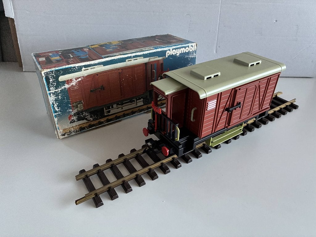 Train Playmobil 4111 Train Wagon LGB COMPLET ! - Numéro C7, Enlèvement ou Envoi, Kit complet, Utilisé, Véhicule