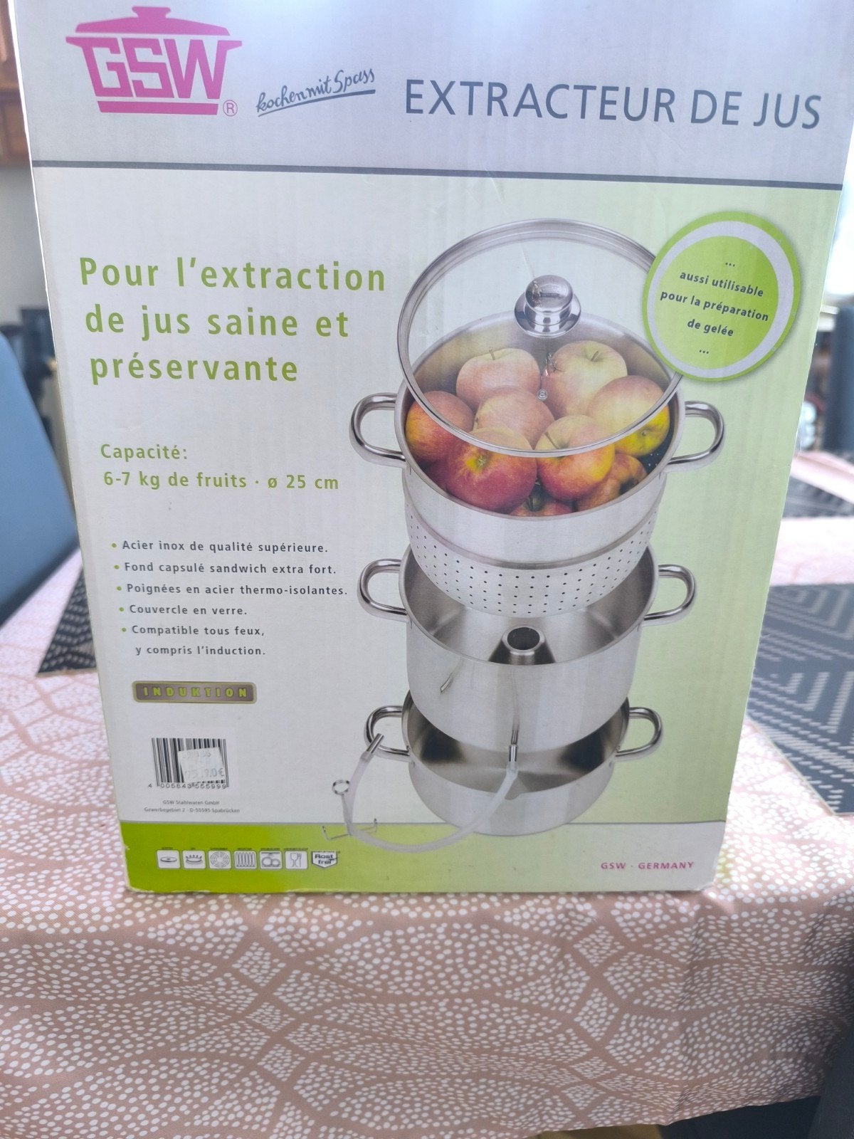 extracteur de jus, Electroménager, Enlèvement, Comme neuf, Manuellement