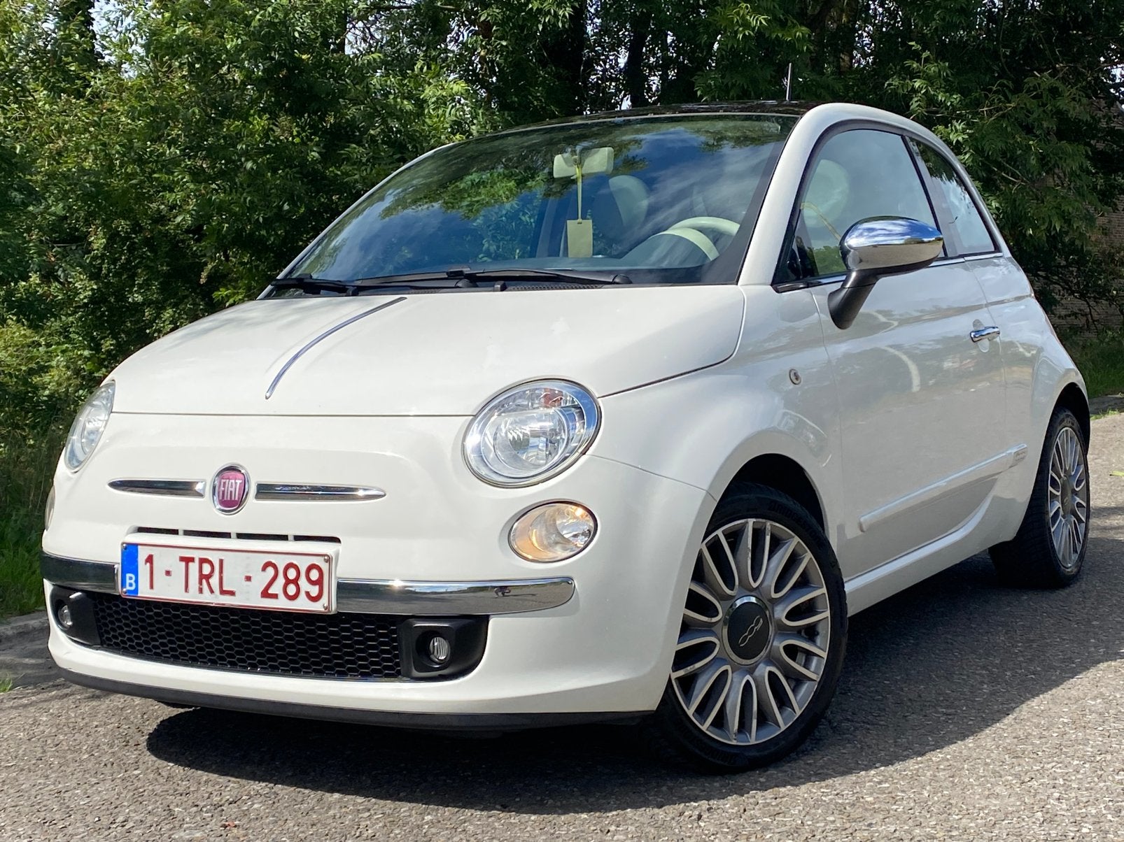 FIAT 500 1.2 Essence // Cuir - Clim - Toit panoramique //, Autos, Achat, Particulier, Essence, Cuir