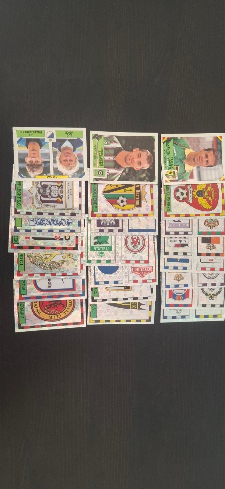 panini football 1995, Enlèvement ou Envoi