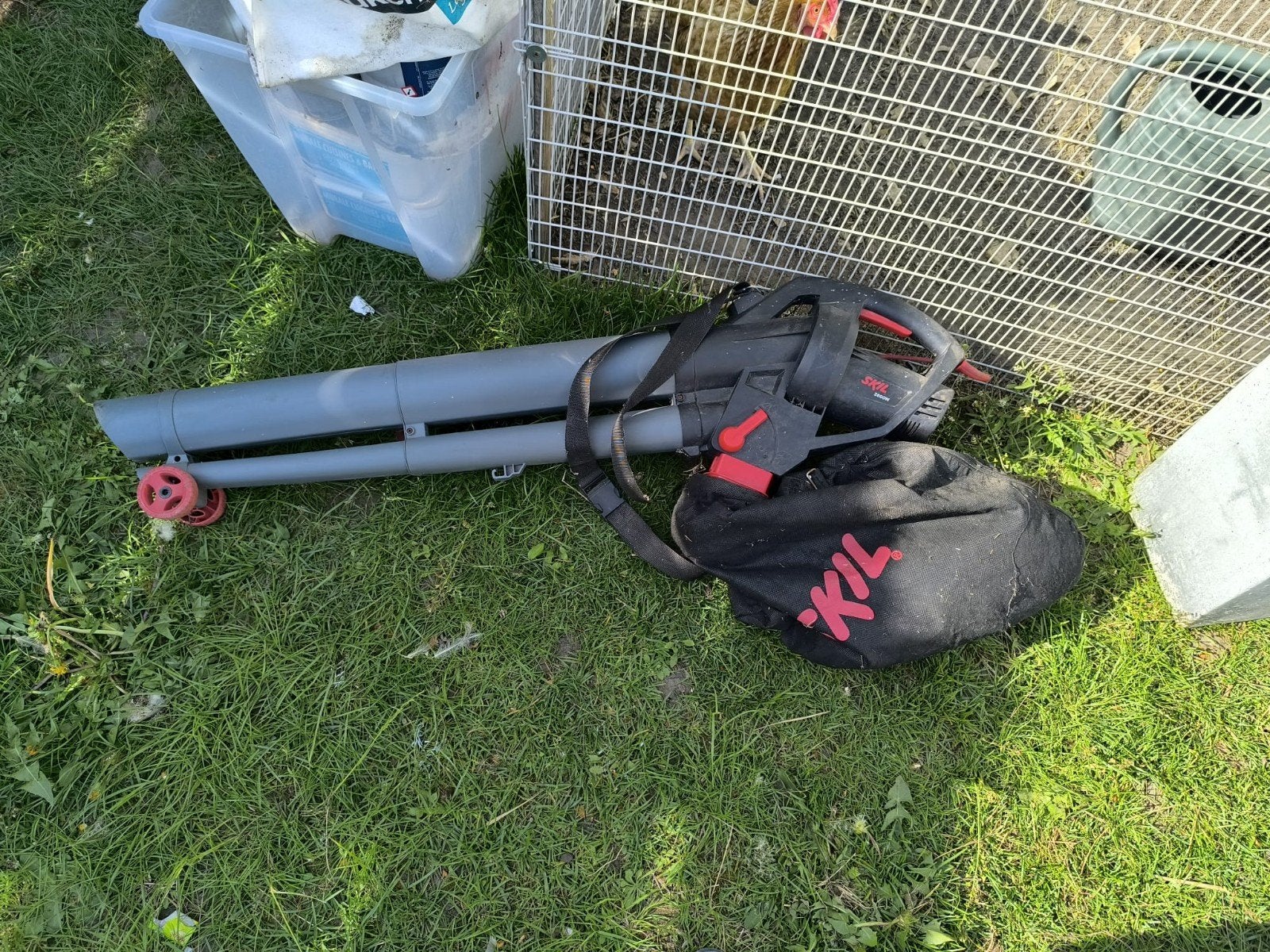 Elektrische bladzuiger skil 2800W, Ophalen