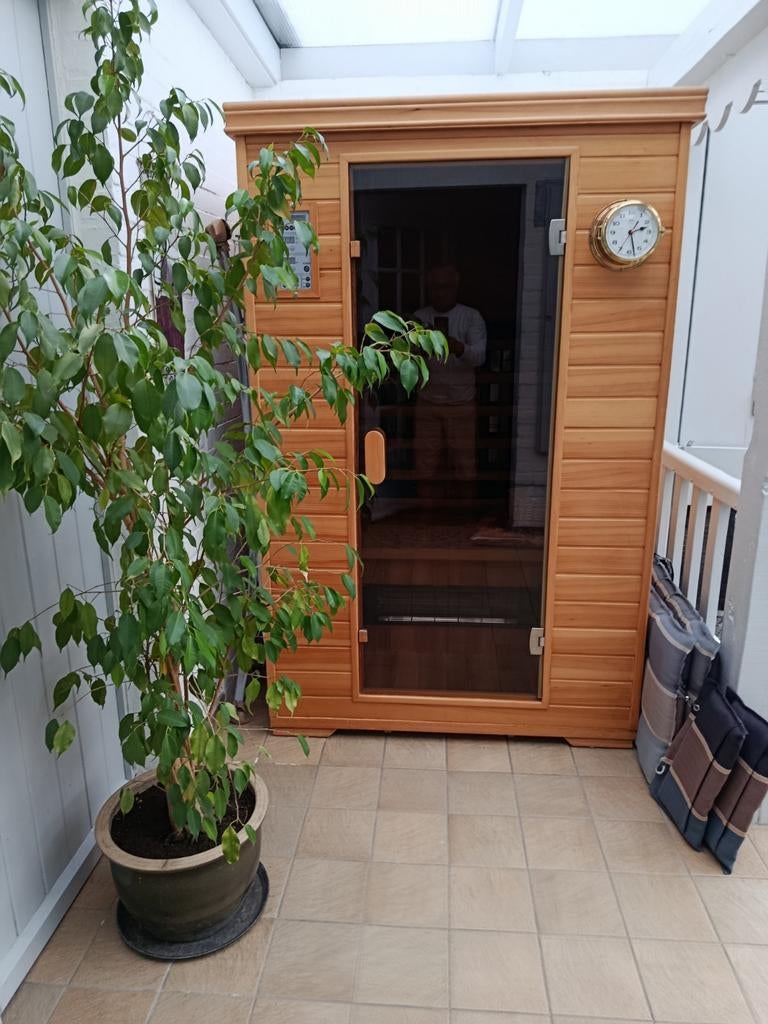 Sauna infrarood 2pers, Sport en Fitness, Gezondheidsproducten en Wellness, Ophalen