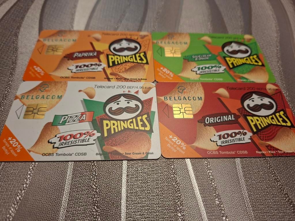 Belgacom serie pringles, Ophalen