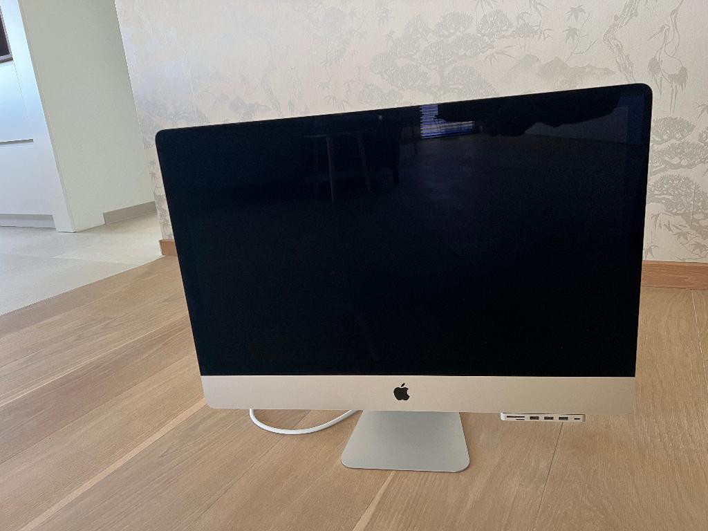 iMac 5K, 27", 3.7Ghz i5, 32GB DDR4, Radeon Pro 580x 8GB, 32 GB, Utilisé, HDD et SSD, IMac