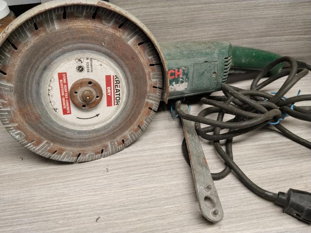 Bosch Groen. Slijptol 230 mm. netspanning 220 V, Doe-het-zelf en Bouw, Ophalen