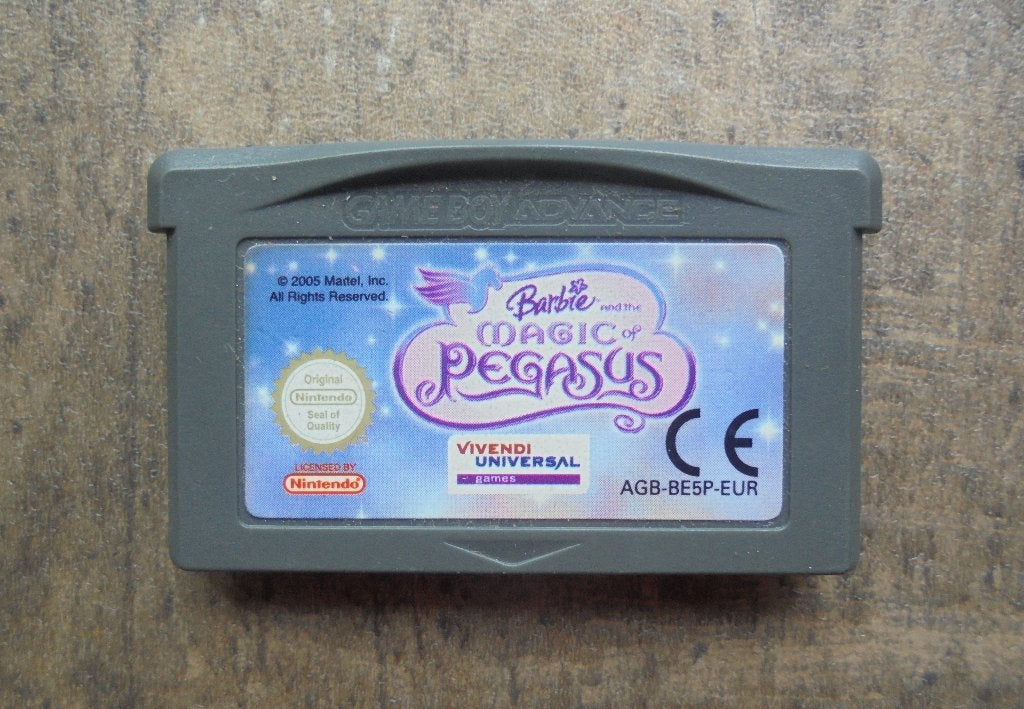 Barbie & Magic Of Pegasus voor Game Boy Advance (zie foto's), Games en Spelcomputers, Avontuur en Actie, Gebruikt, 1 speler, Ophalen of Verzenden