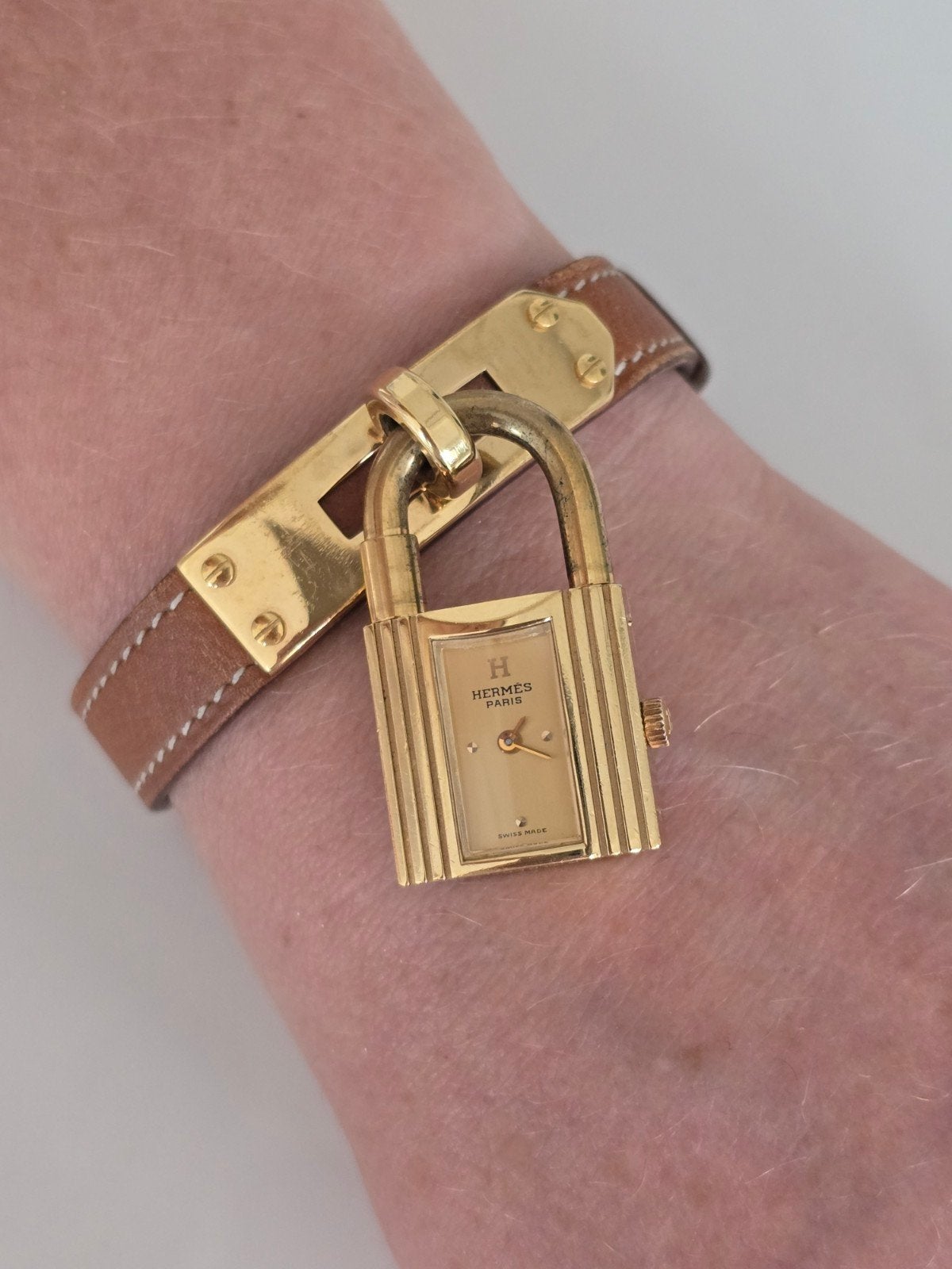 Hermès Kelly horloge, Handtassen en Accessoires, Overige merken, Gebruikt, Polshorloge, Ophalen of Verzenden