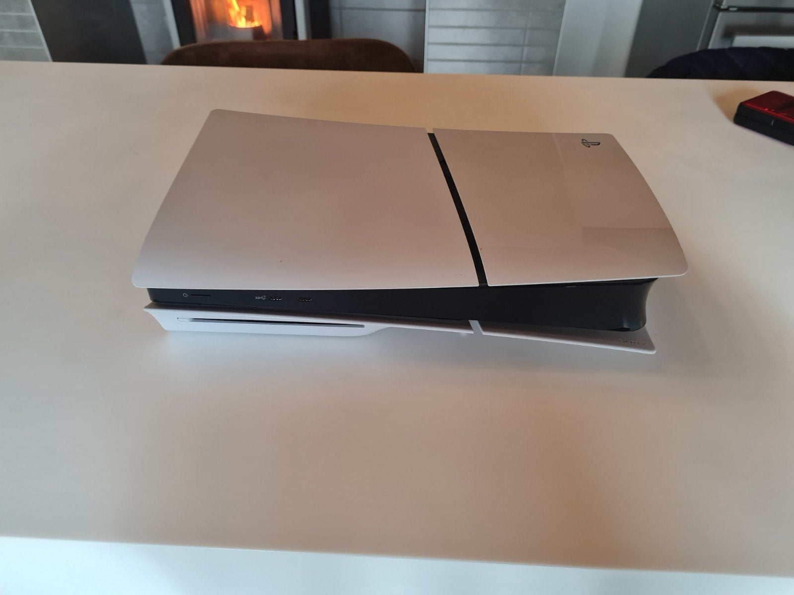 ps5 slim met disc not updated, Ophalen, Zo goed als nieuw, Playstation 5