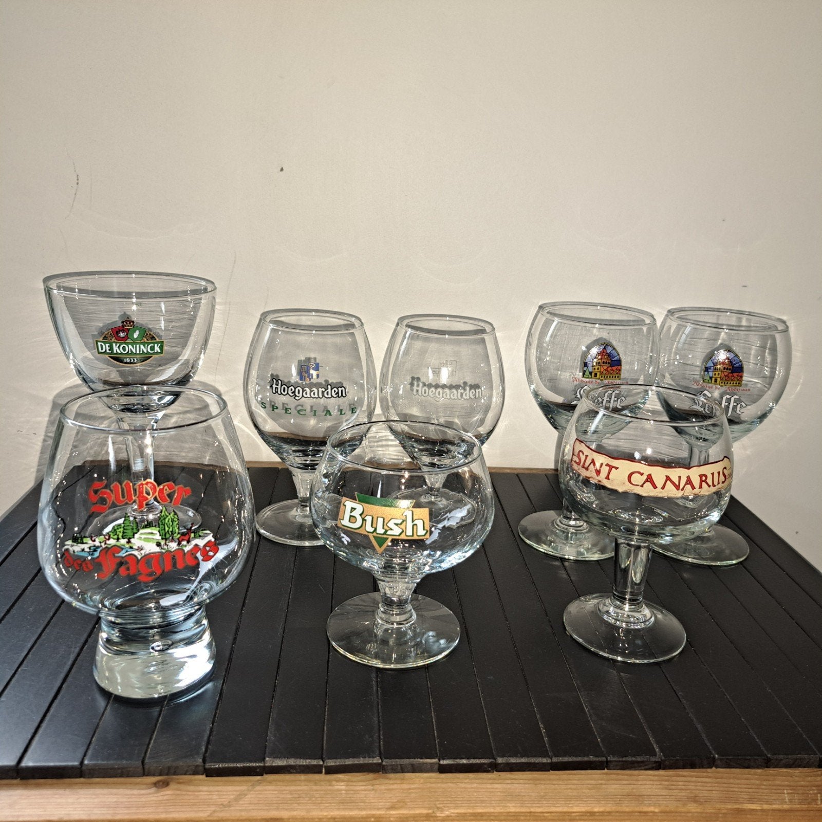 diverse bierglazen, speciaal bieren, Enlèvement, Comme neuf, Verre à bière