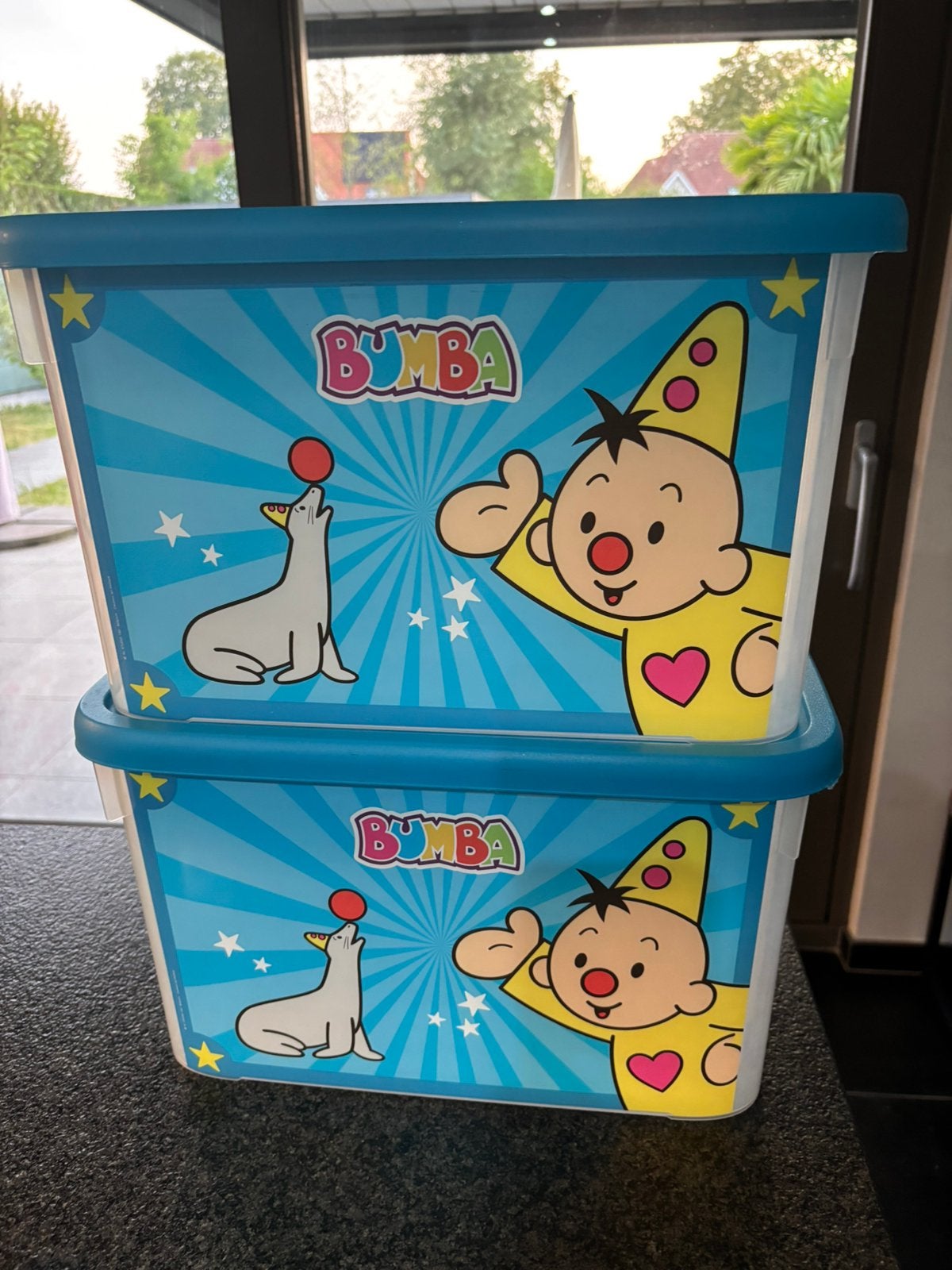 2 Bumba opbergboxen., Kinderen en Baby's, Ophalen, Zo goed als nieuw