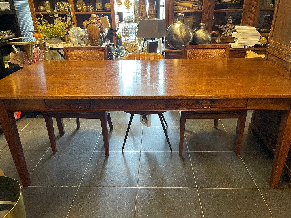EIKEN Flamant TAFEL EETTAFEL EETKAMERTAFEL Eichholtz, Ophalen