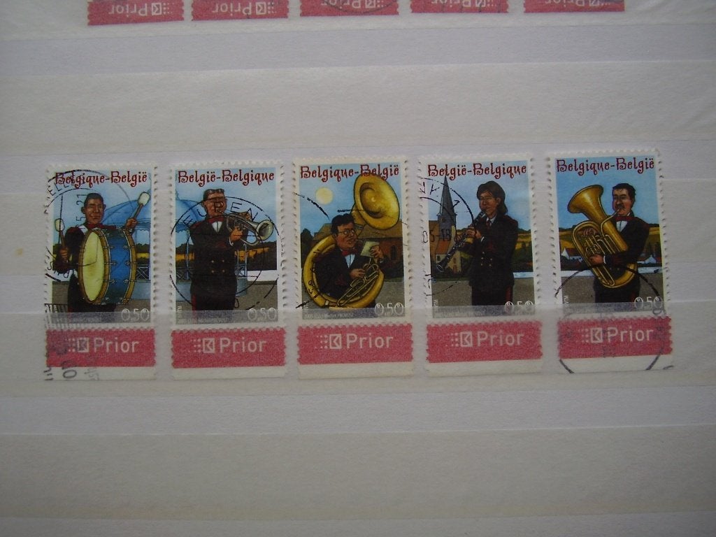 3459/3463 gestempeld - Fanfares - G133, Ophalen of Verzenden, Gestempeld