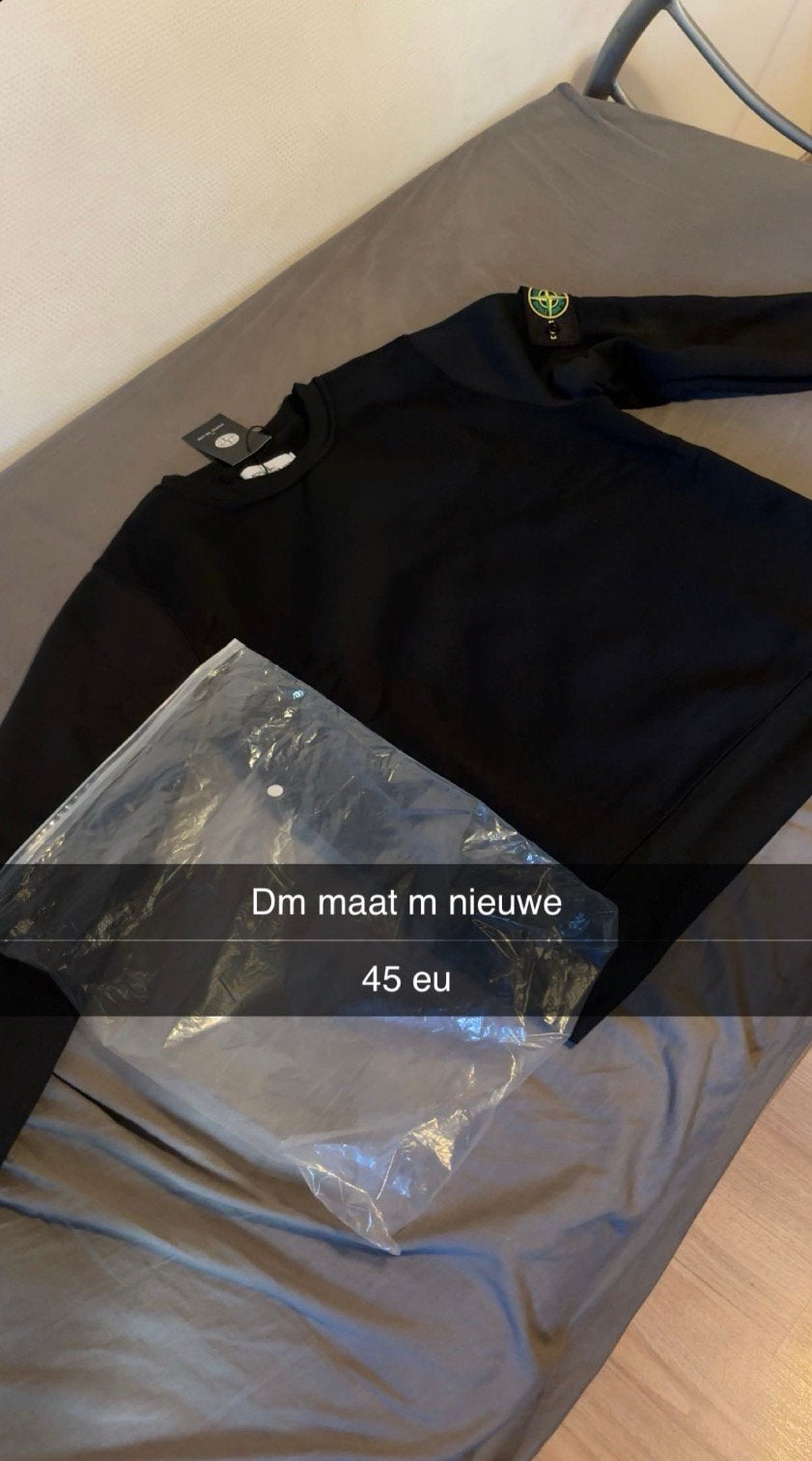 Nieuwe stone island trui maat m, Kleding | Heren, Truien en Vesten, Verzenden, Nieuw, Maat 48/50 (M), Zwart