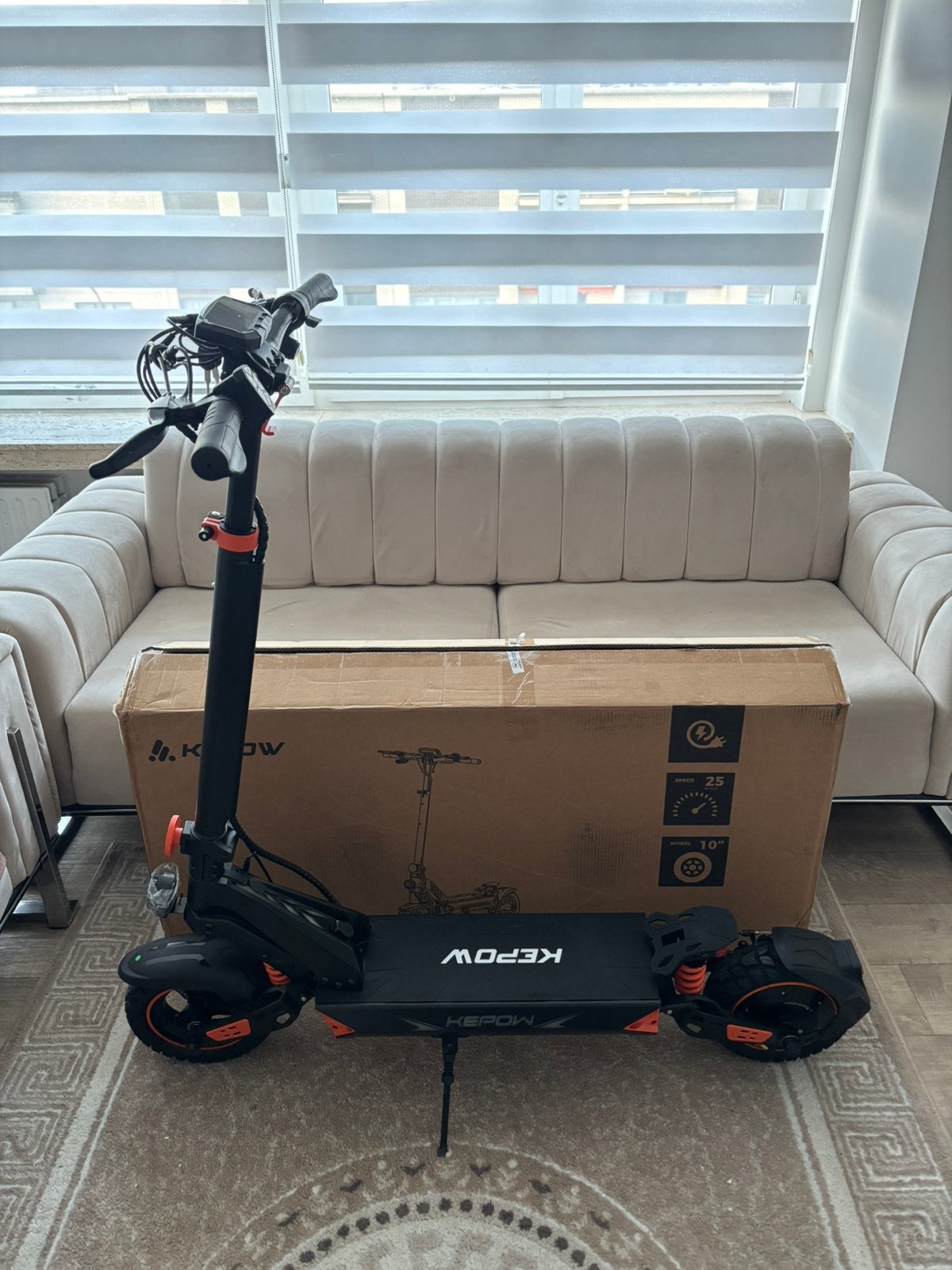 NIEUW Elektrische Step | Kepow K3 (50km/h), Ophalen of Verzenden, Nieuw, Elektrische step (E-scooter)