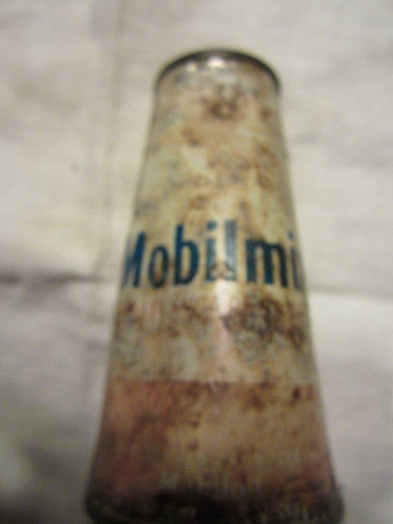 Bidon conique Mobilmix, Verzamelen, Ophalen of Verzenden, Gebruikt