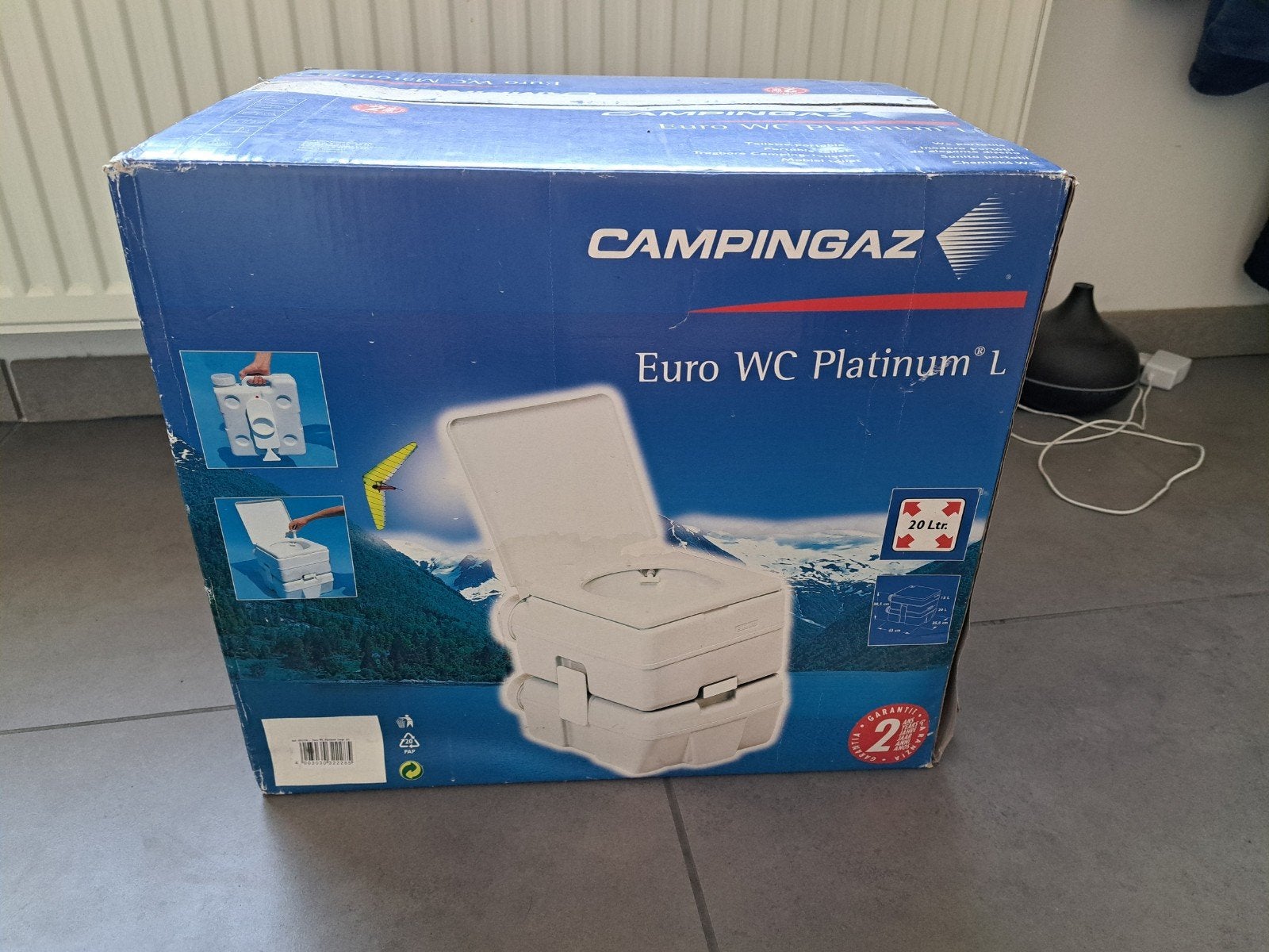 Campingaz Euro WC Platinum Large, TV, Hi-fi & Vidéo, Antennes paroboliques, Enlèvement, Autres marques