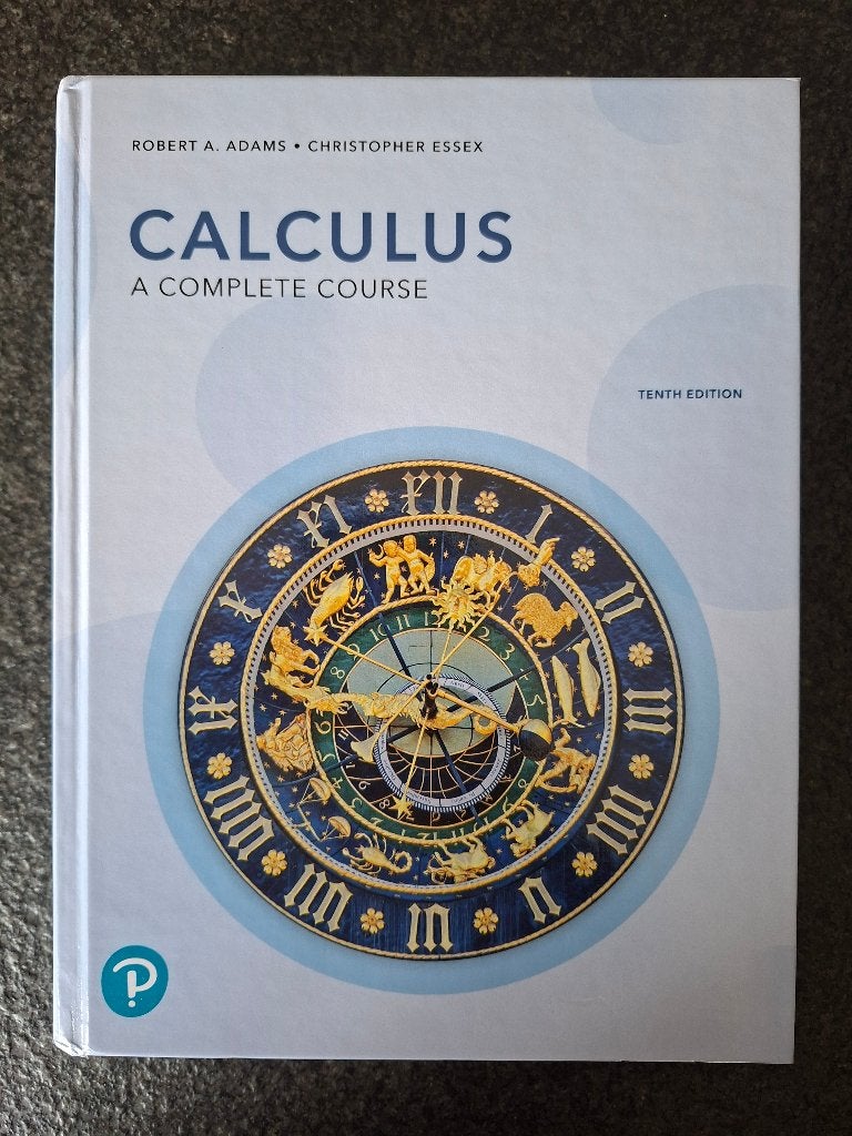 Calculus: a complete course, Enlèvement ou Envoi, Comme neuf, Enseignement supérieur, Pearson
