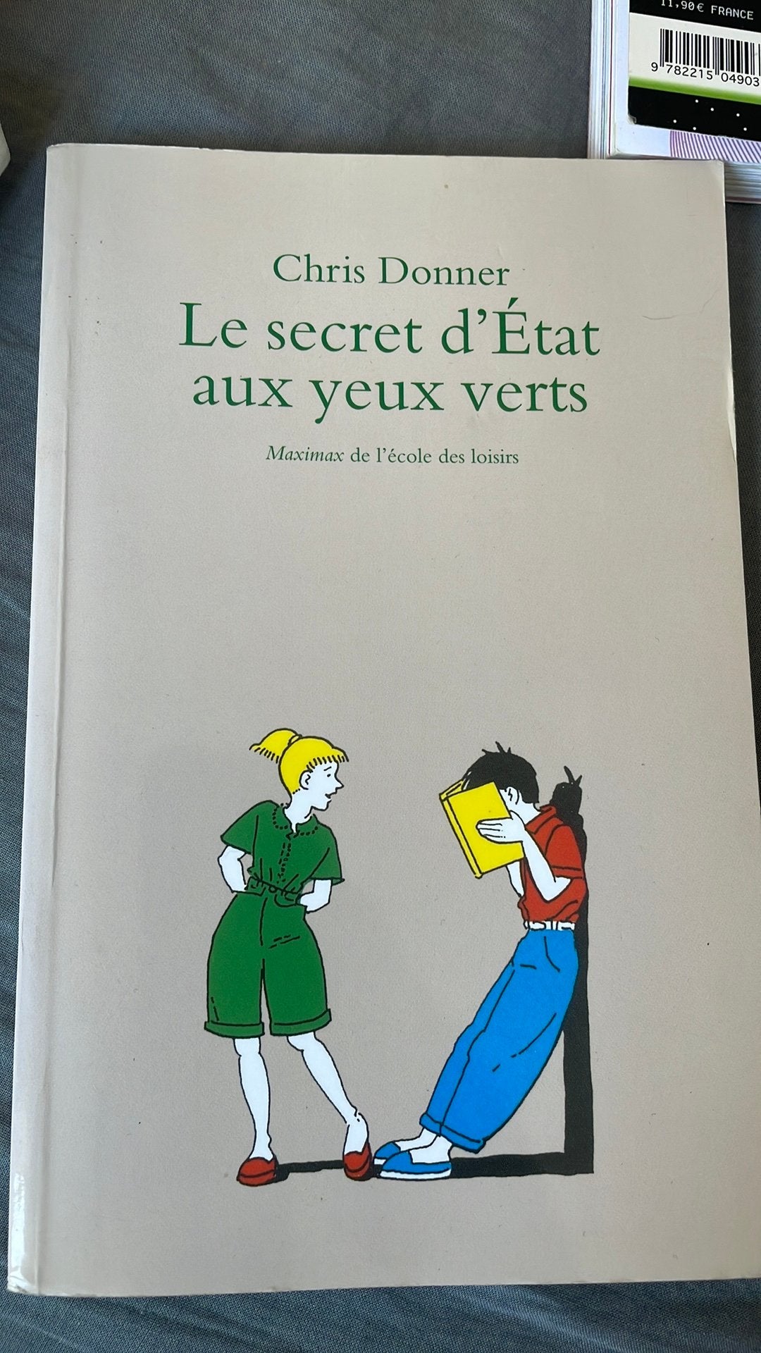 Livre « Le secret d’État aux yeux verts » Chris Donner, Livres, Livres pour enfants | Jeunesse | 13 ans et plus, Enlèvement, Utilisé