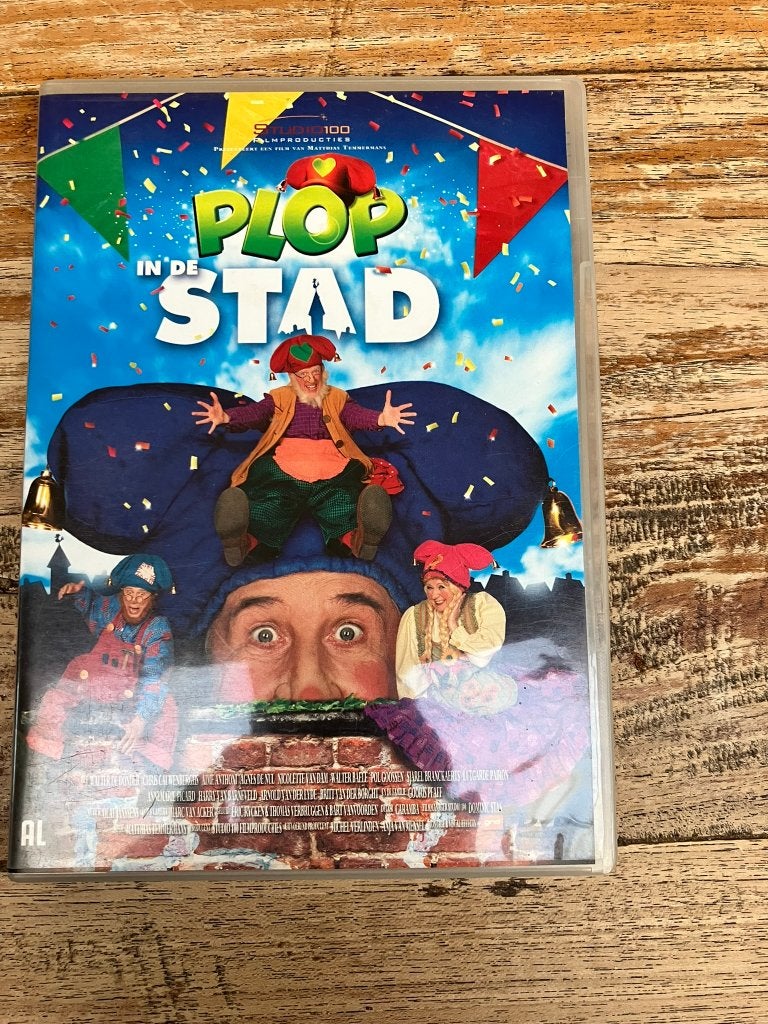 DVD - Plop in de stad, Alle leeftijden, Zo goed als nieuw, Film, Ophalen of Verzenden