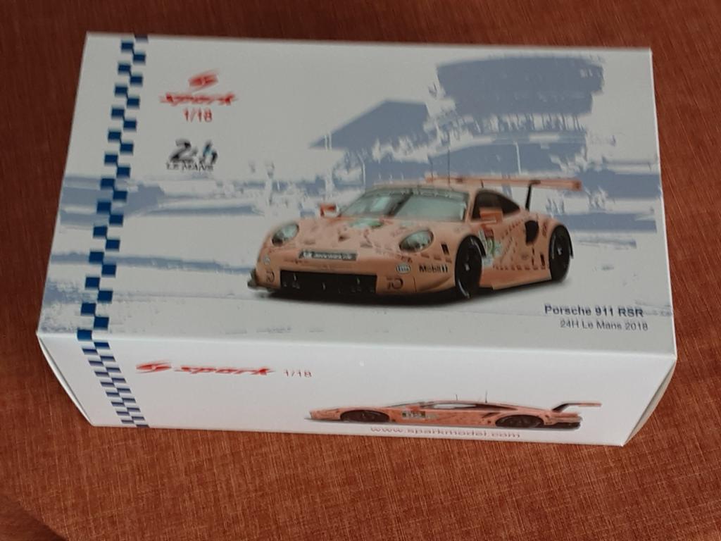 Porsche 911 RSR 24 Heures du Mans 2018, Hobby & Loisirs créatifs, Voitures miniatures | 1:18, Enlèvement ou Envoi