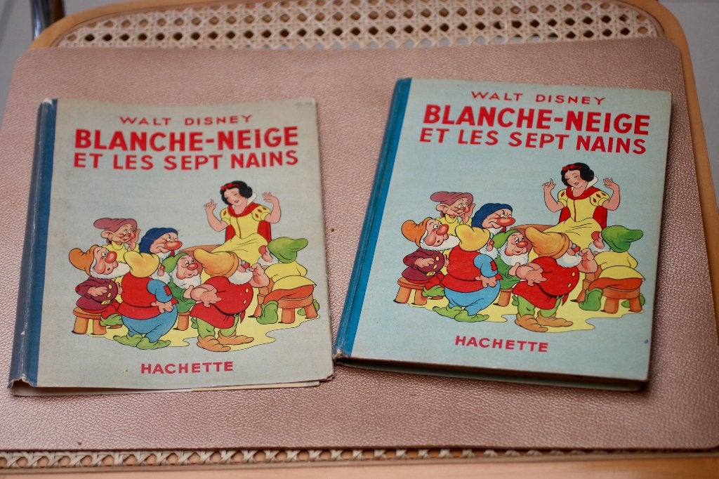 Walt Disney Sneeuwwitje  de 7 dwergen Hachette EO 1938 1939, Ophalen of Verzenden