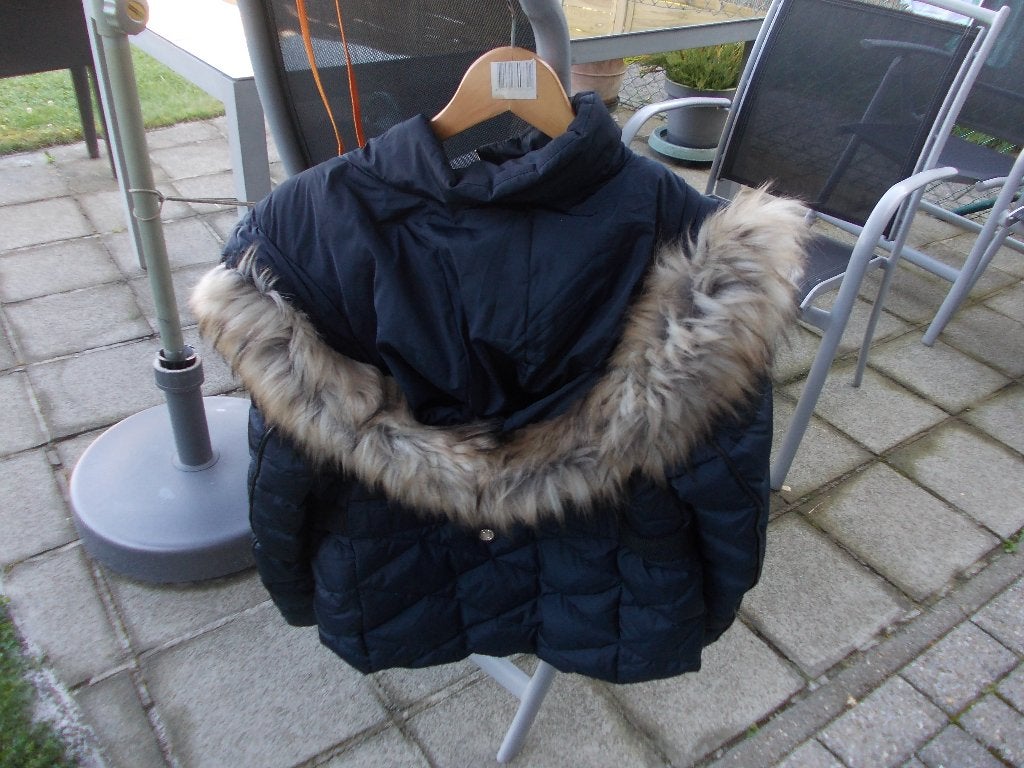 Kleding, Kleding | Dames, Jassen | Winter, Ophalen, Zo goed als nieuw, Maat 42/44 (L), Blauw