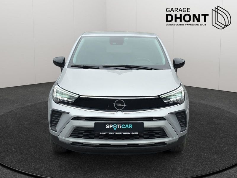 Opel Crossland Elegance - 1.2 Benzine - Manueel - 110PK, Argent ou Gris, Achat, 139 g/km, Euro 6