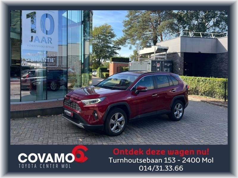 Toyota rav4 Premium Plus 2.5HEV, Autos, Rouge, Euro 6, Entreprise, 131 kW