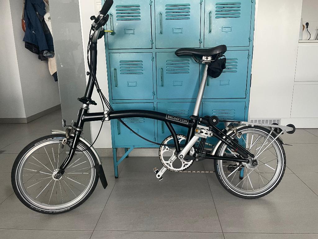 Brompton HGRN 6, Fietsen en Brommers, Fietsen | Vouwfietsen, Ophalen, Brompton, Velgrem, 14 tot 16 inch