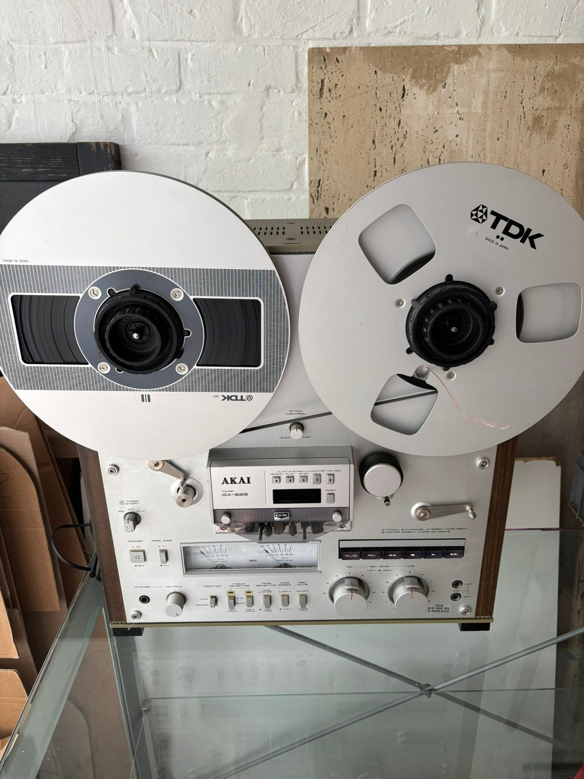 Akai, Audio, Tv en Foto, Bandrecorder, Ophalen, Bandrecorder, Met banden