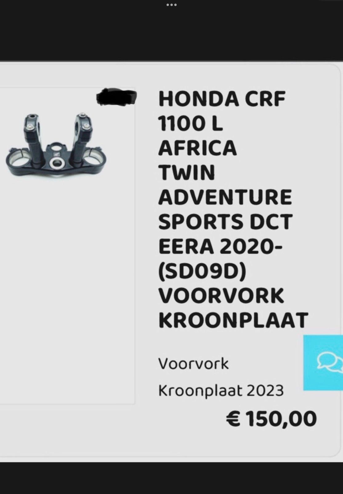 Africa twin, Enlèvement, Neuf