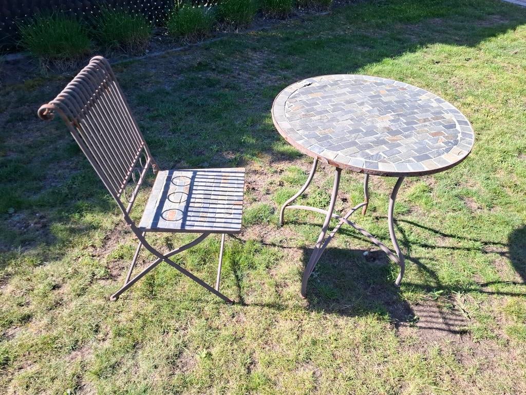 Tuintafel en stoel, Ophalen, Stoel