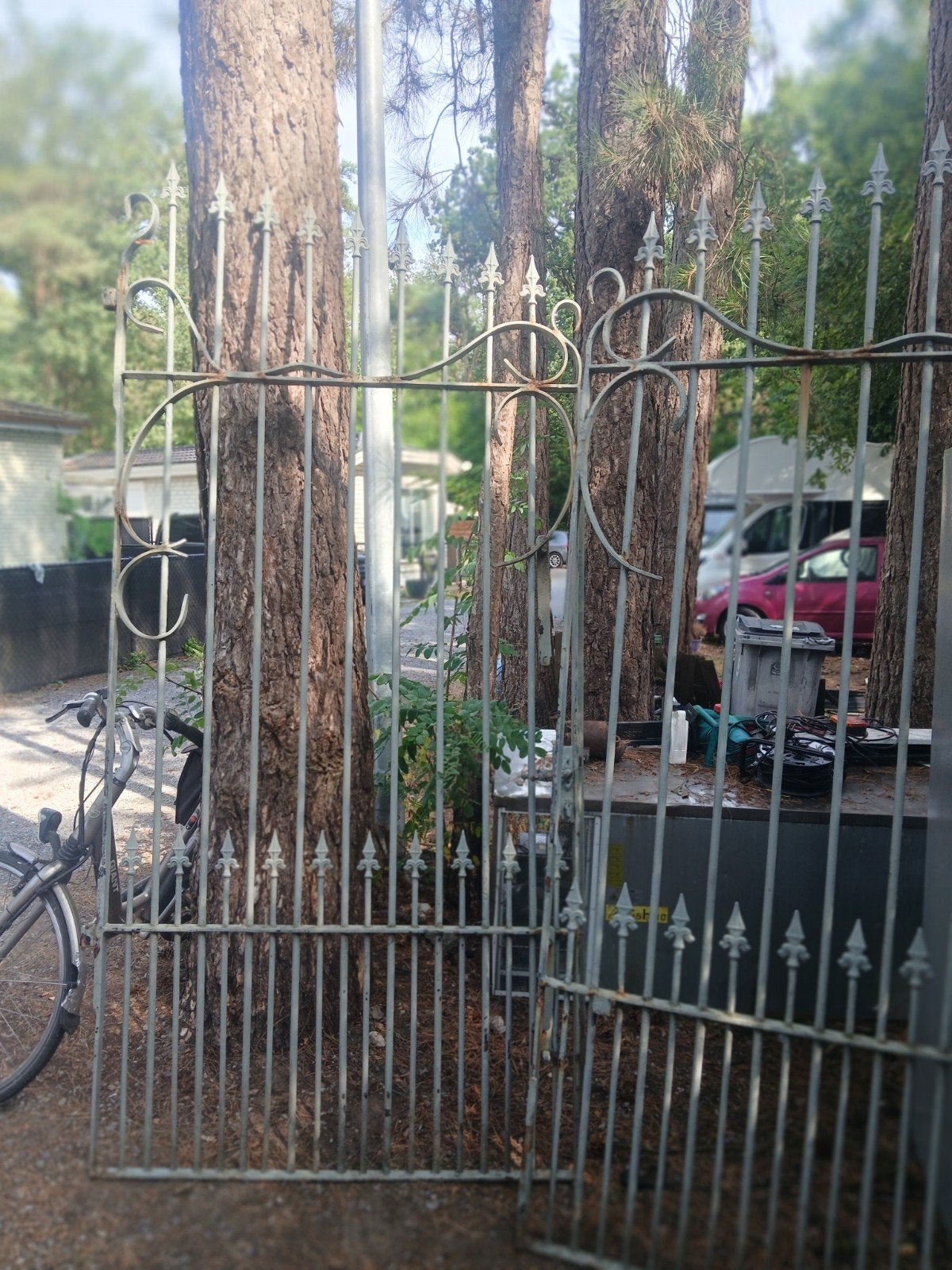 sier poort gietijzer, Tuin en Terras, Ophalen
