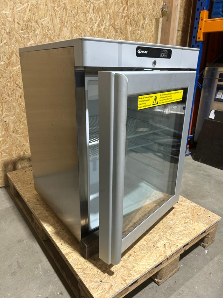 Congélateur professionnel vitré - Gram, Elektronische apparatuur, Vriezers en Diepvrieskisten, Minder dan 85 cm, Tussenbouw, Ophalen of Verzenden