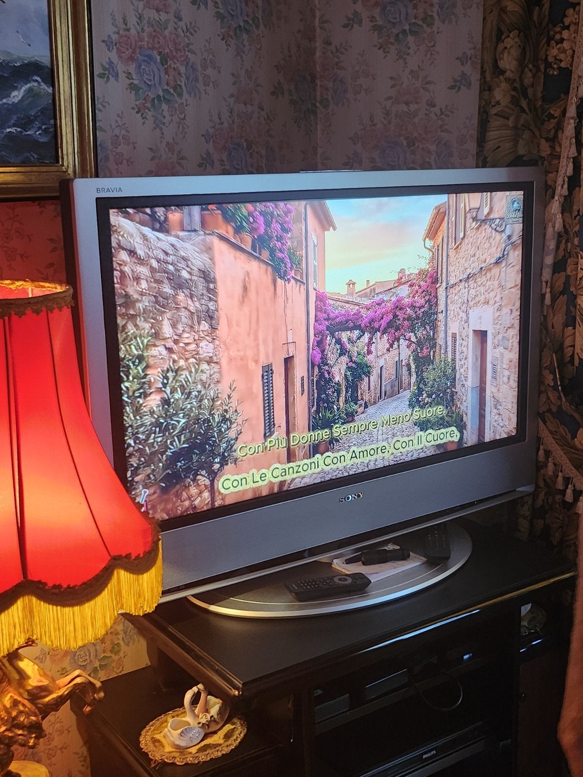 grote Sony flat tv, Audio, Tv en Foto, Ophalen, Zo goed als nieuw, Sony
