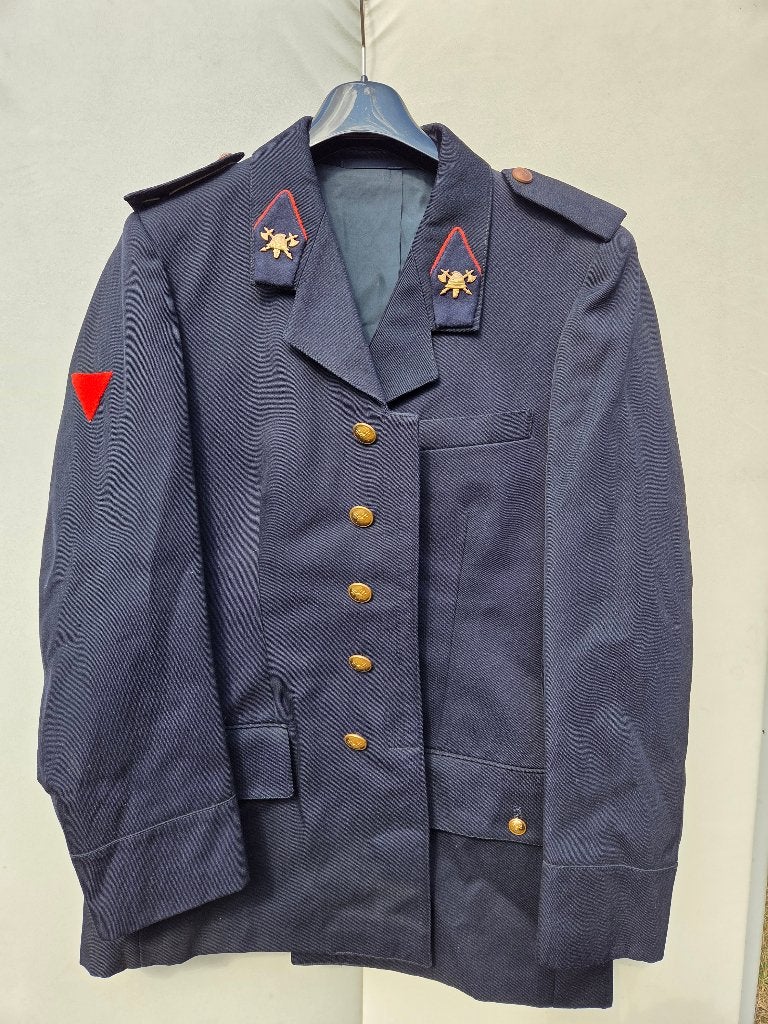 Ancien veste uniforme pompiers, gilet de divertissement, Collections, Enlèvement ou Envoi, Utilisé