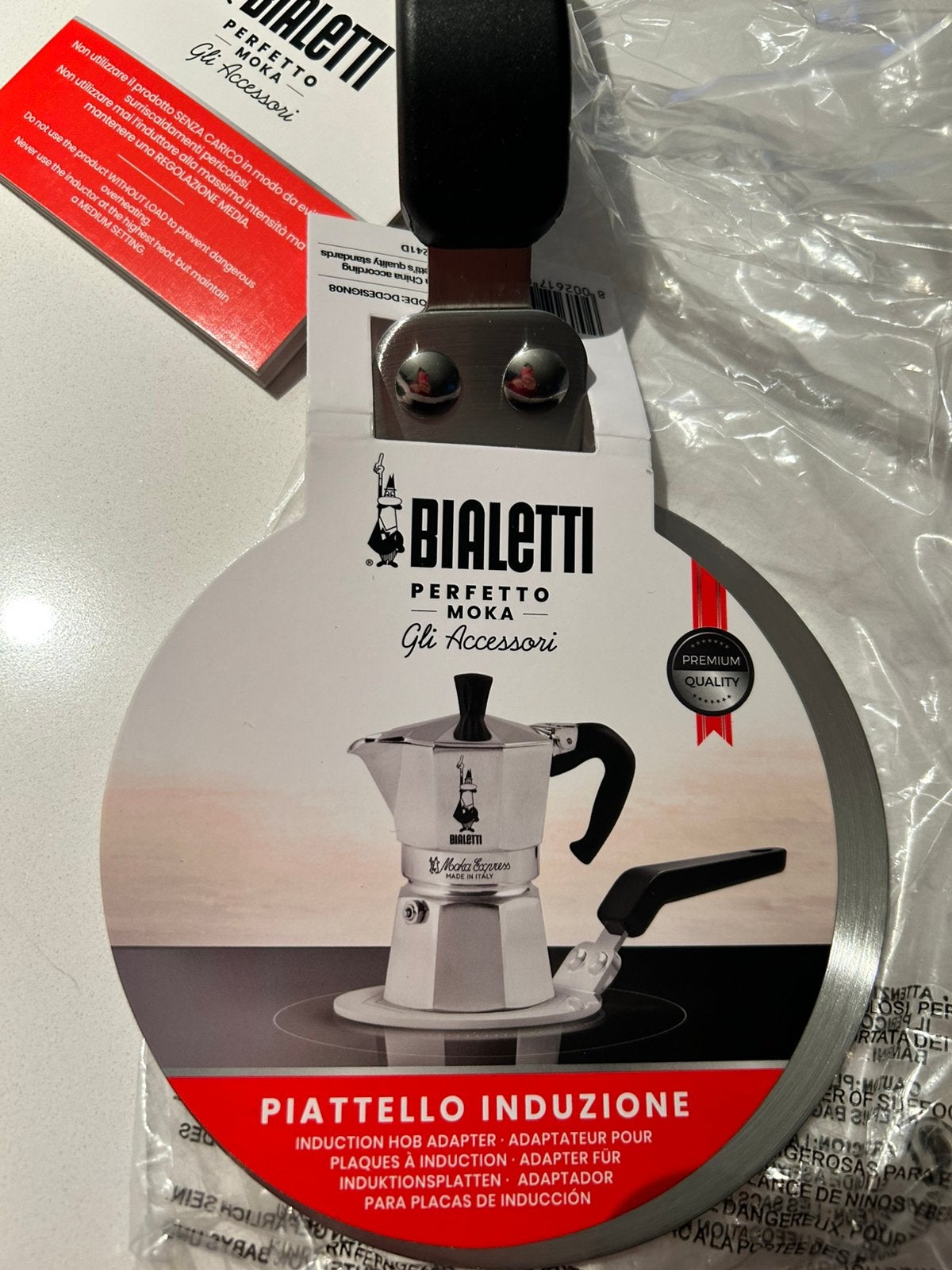 Plaque d'adaptation Bialetti, Enlèvement ou Envoi, Neuf, Machine à espresso