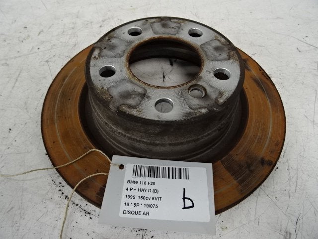 FREIN DISQUE ARRIÈRE BMW 1 serie (F20) (01-2010/06-2019), Utilisé, BMW