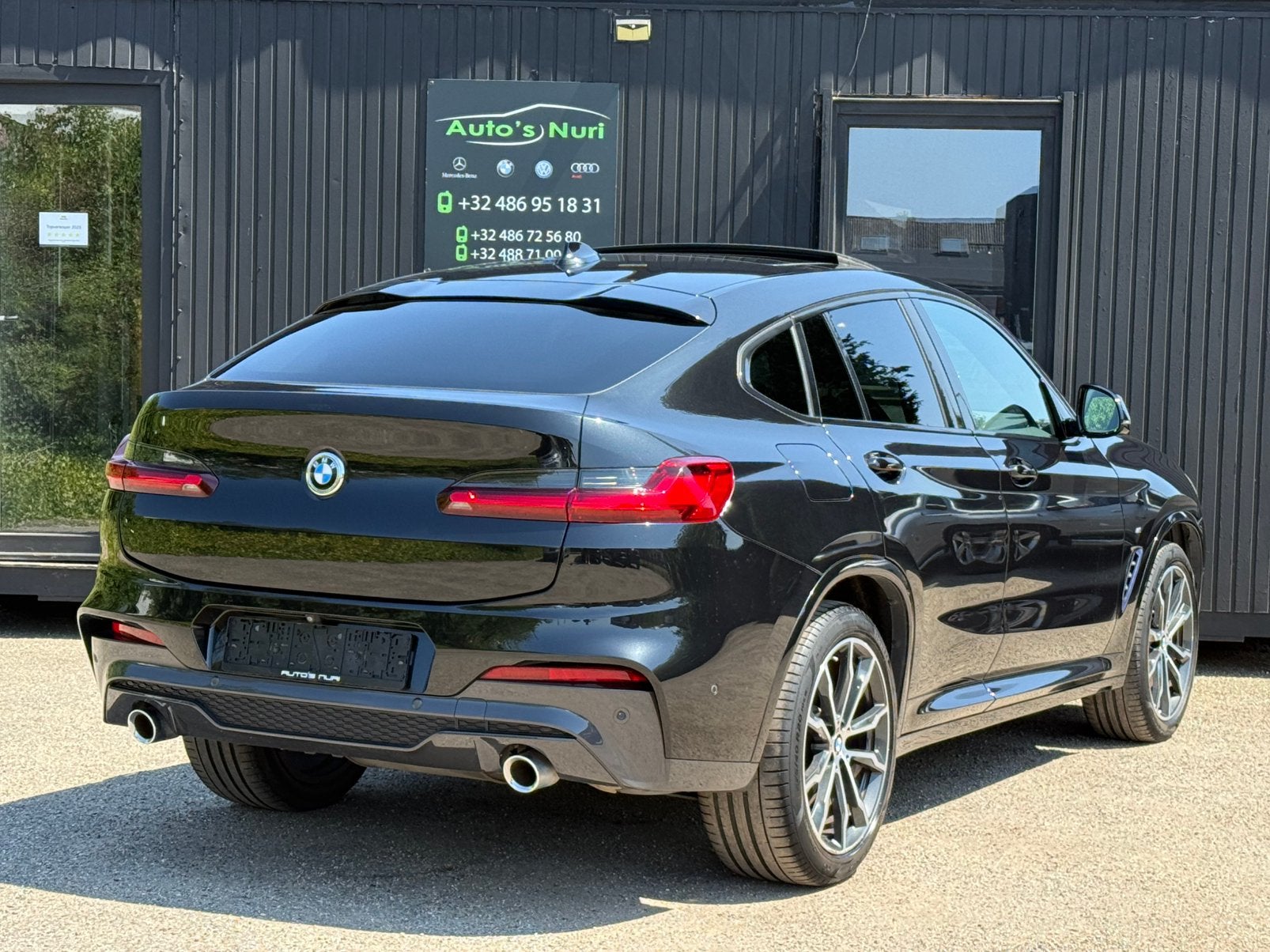 Bmw x4 2.0d X-drive 2019 Btw M-pakket diesel 12M GARANTIE, Auto's, Automaat, Zwart, Leder, SUV of Terreinwagen