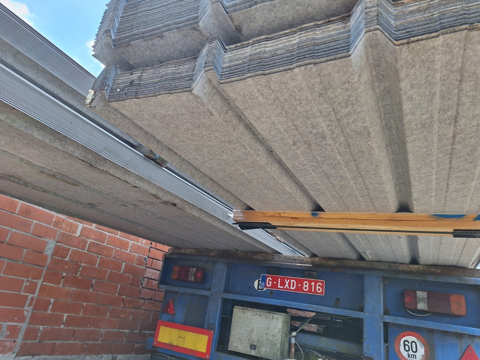 Stalen dakplaten anti-condens 3,5m 6m 7,62m 9,90m 10,69m 12,, Doe-het-zelf en Bouw, Dakpannen en Dakbedekking, Grijs, Ophalen
