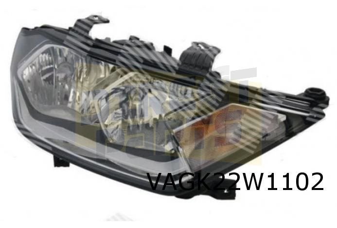 Audi A1 11/18- (GBA) Koplamp Rechts (Halogeen) Origineel! 82, Neuf, -, -, Audi