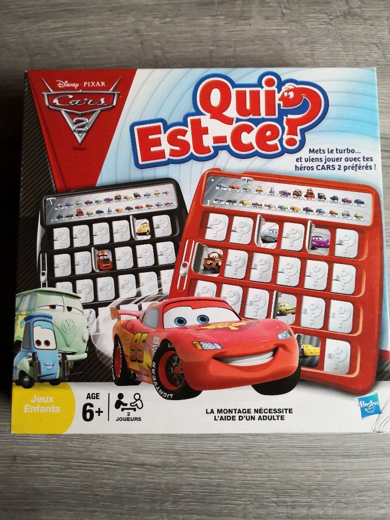 Spel wie is het? - Cars 2 editie, Ophalen