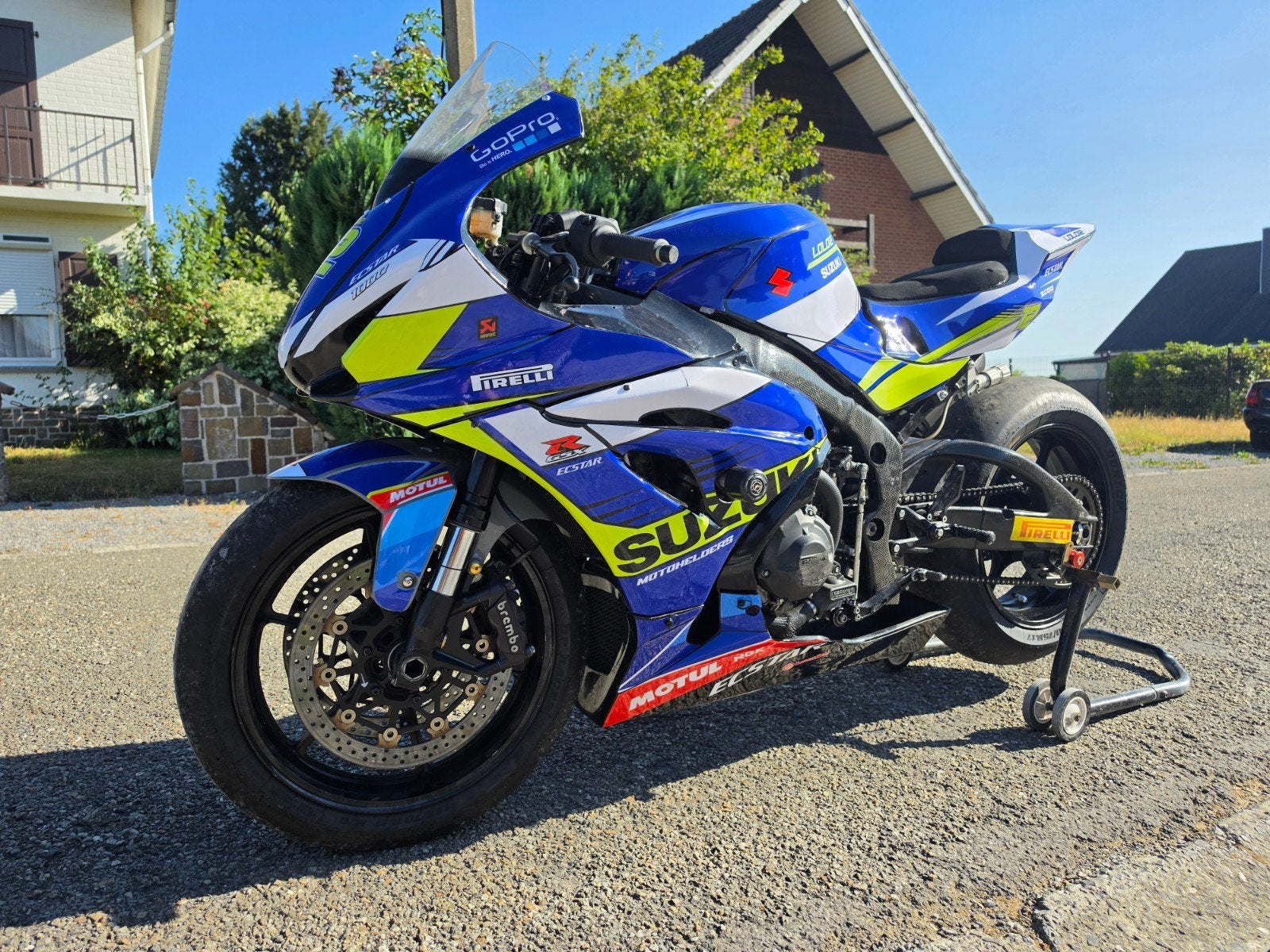 gsxr 1000 piste, Particulier